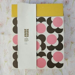 Orla Kiely Boxed Notecard Set Full Stationery Set of 12 Note Cards & Envelopes